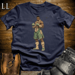 African Tribal Boxing King Navy | Boxing King Shirt