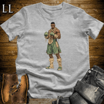 African Tribal Boxing King Sport Grey | Boxing King Shirt