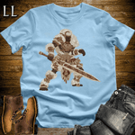African Tribal Sword King Light Blue | Warrior Heritage