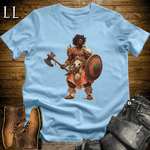 African Tribal Viking King - Light Blue - LegacyLayers