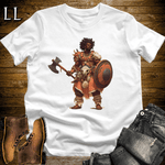 African Tribal Viking King - White - LegacyLayers