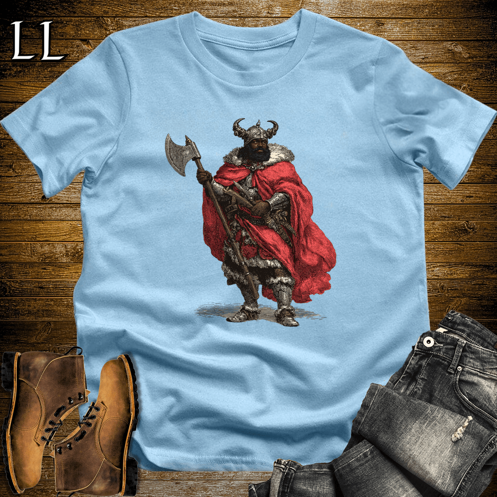 African Viking King - Light Blue - LegacyLayers