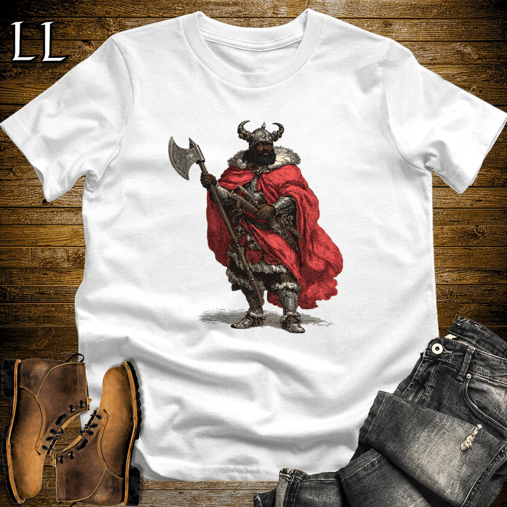 African Viking King White | Viking King Shirt