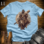 African Warrior Bone Club Light Blue | Bone Club Warrior Shirt