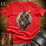 African Warrior Bone Club Red | Bone Club Warrior Shirt