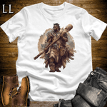 African Warrior Bone Club White | Bone Club Warrior Shirt