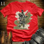 African Warrior Green Red | Green Warrior Shirt