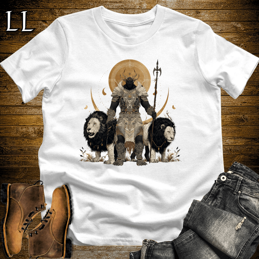 African White Lion King Softstyle Tee - White - LegacyLayers