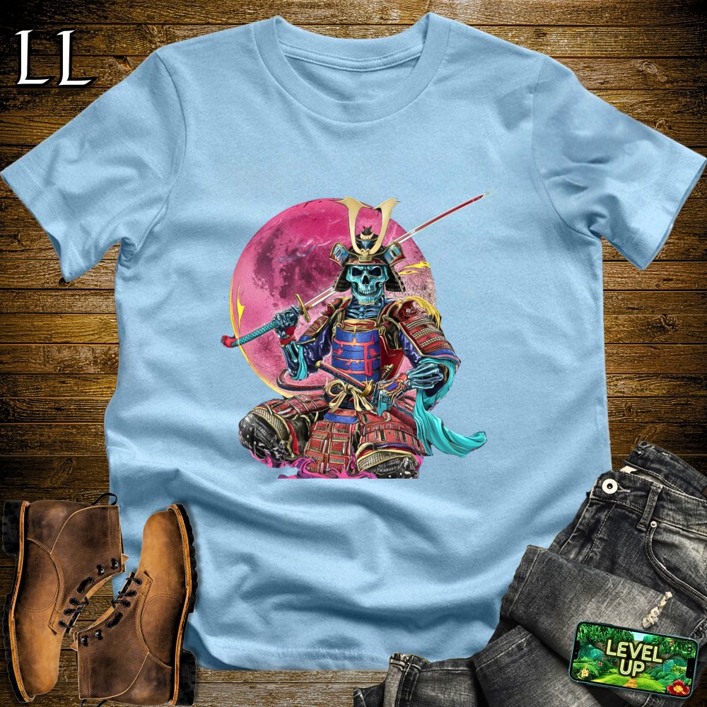 AfterLife Samurai Softstyle Tee - Light Blue - LegacyLayers