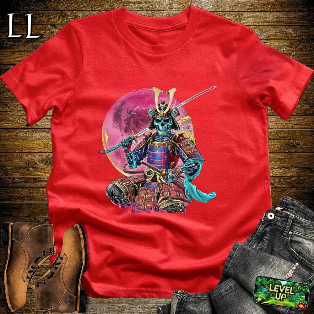 AfterLife Samurai Softstyle Tee - Red - LegacyLayers