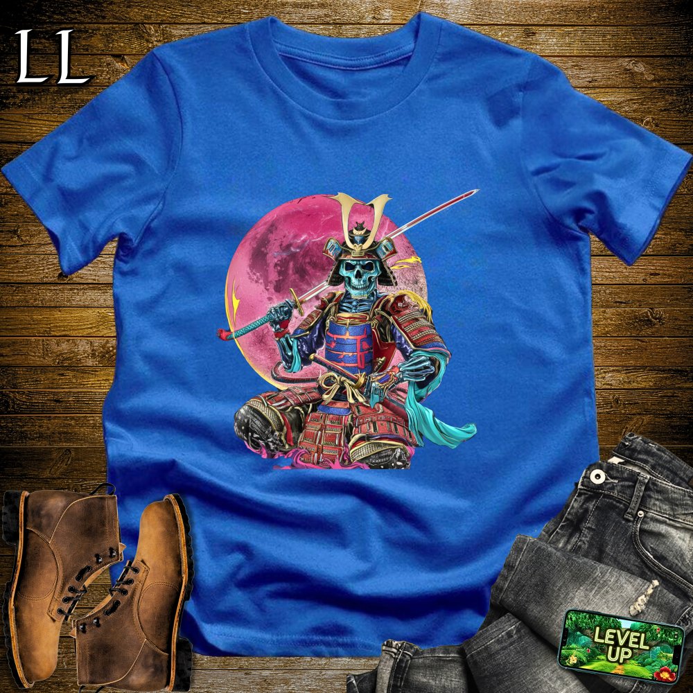 AfterLife Samurai Softstyle Tee - Royal - LegacyLayers