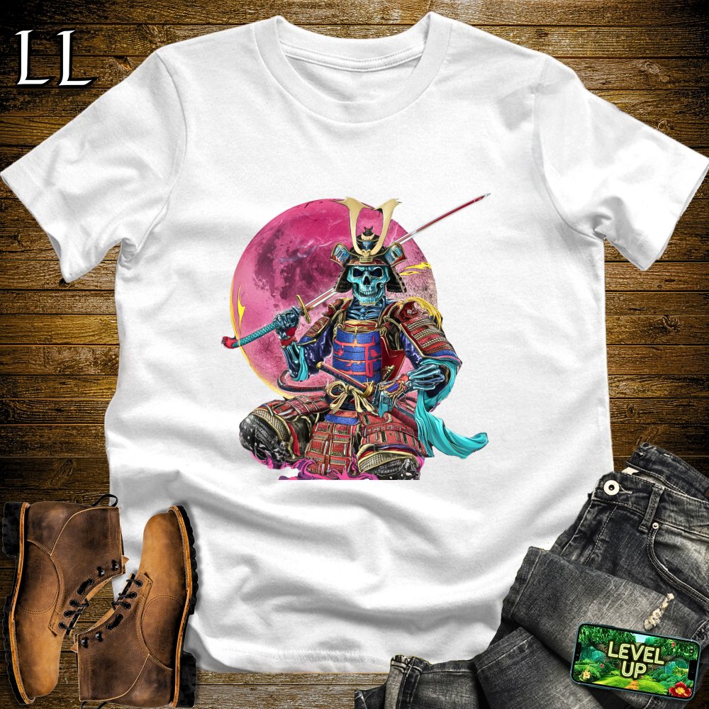 AfterLife Samurai Softstyle Tee - White - LegacyLayers