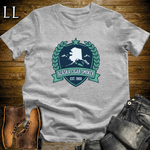 Alaska Cigar Smoker Shield T-Shirt Sport Grey | Alaska Cigar Crest Shirt