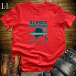 Alaska Cigar Smoker T-Shirt Red | Alaska Cigar Lover Gift