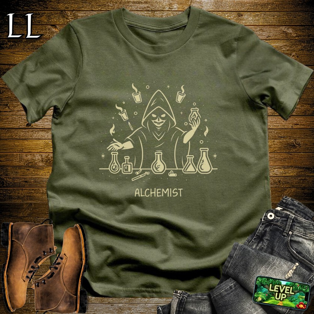 Alchemist Softstyle Tee - Military Green - LegacyLayers