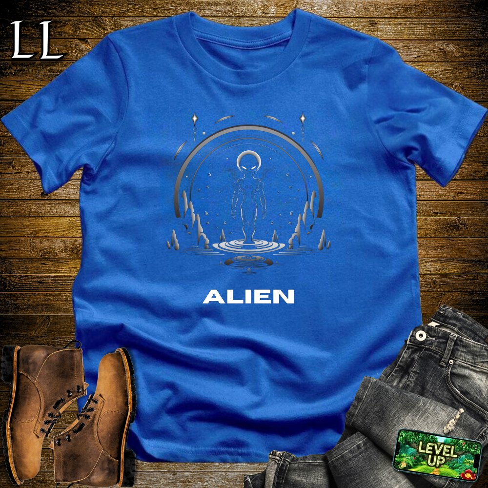 Alien Softstyle Tee - Royal - LegacyLayers