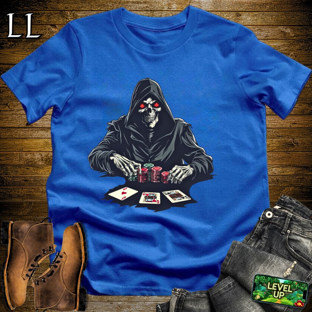 All In Grim Reaper Softstyle Tee - Royal - LegacyLayers