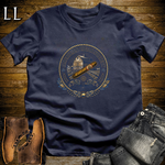 American Cigar Society T-Shirt Navy | Patriotic Cigar Gift Tee