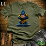 Ancient Mage Gorilla Softstyle Tee Military Green | Magic Tee