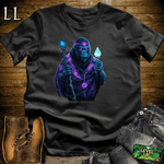Ancient Sorcerer Gorilla Softstyle Tee Black | Magic Gorilla Tee