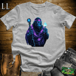 Ancient Sorcerer Gorilla Softstyle Tee Sport Grey | Magic Gorilla Tee