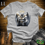 Angel Gorilla Sport Grey | Spiritual Graphic Tee
