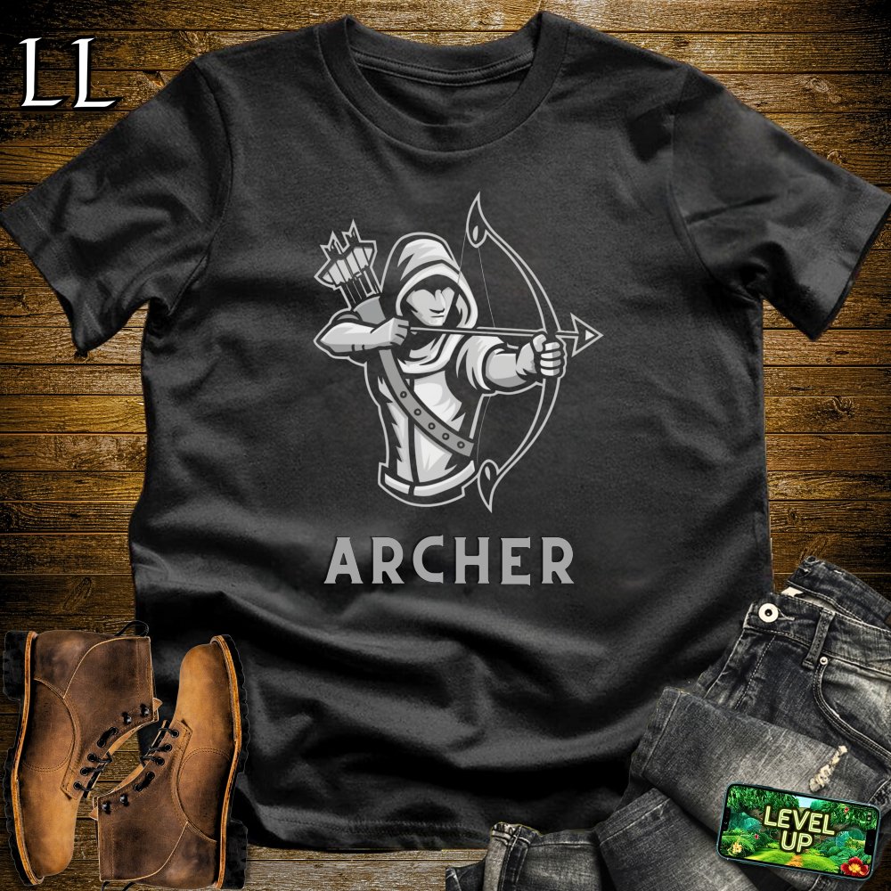 Archer Softstyle Tee - Black - LegacyLayers