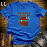 Arizona Cigar Smoker T-Shirt Royal Blue | Arizona Cigar Gift