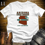 Arizona Cigar Smoker T-Shirt White | Arizona Cigar Gift