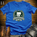 Arkansas Cigar Smoker Shield T-Shirt Royal Blue | Cigar Crest Shirt