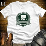 Arkansas Cigar Smoker Shield T-Shirt White | Cigar Crest Shirt