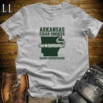 Arkansas Cigar Smoker T-Shirt Sport Grey | State Cigar Shirt