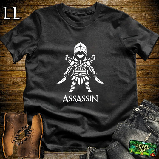 Assassin Softstyle Tee - Black - LegacyLayers