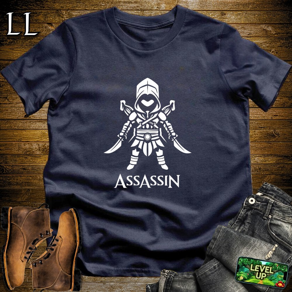 Assassin Softstyle Tee - Navy - LegacyLayers