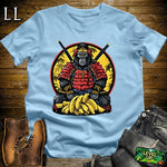 Banana Gorilla Samurai Black | Funny Warrior Tee