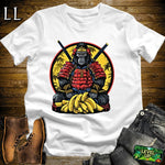 Banana Gorilla Samurai Military Green | Funny Warrior Tee