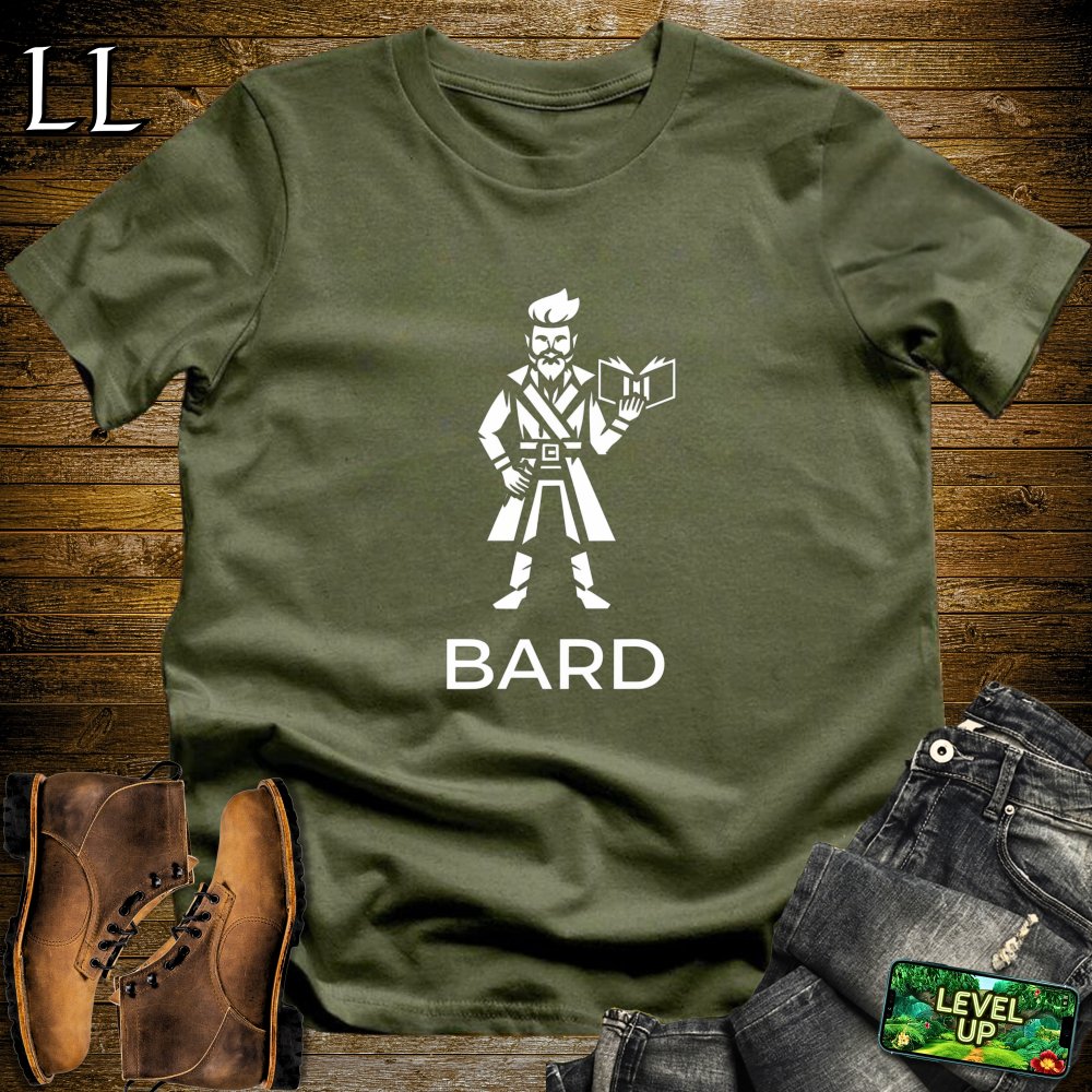 Bard Softstyle Tee - Military Green - LegacyLayers