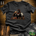 Bartender Gorilla Softstyle Tee Black | Cigar Lover Gift