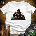 Bartender Gorilla Softstyle Tee White | Cigar Lover Gift