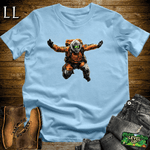 Base Jump Gorilla Light Blue | Extreme Sport Tee