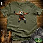 Base Jump Gorilla Military Green | Extreme Sport Tee