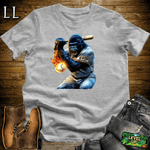 Baseball Gorilla Softstyle Tee Sport Grey | Sports Fan Gift