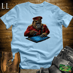 Battle Commander Gorilla Softstyle Tee Light Blue | Tactical Tee