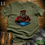 Battle Commander Gorilla Softstyle Tee Military Green | Tactical Tee