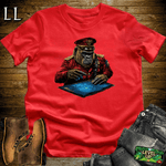 Battle Commander Gorilla Softstyle Tee Red | Tactical Tee