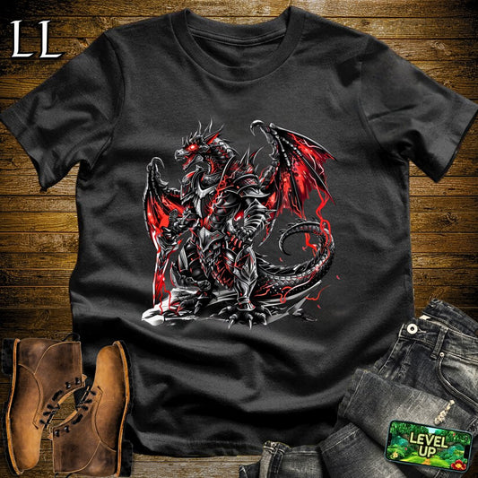 Battle Dragon Softstyle Tee - Black - LegacyLayers