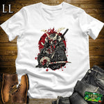 Beheader Chicken Samurai White | Funny Warrior Tee