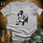Black Flower Cigar Gorilla - Sport Grey - LegacyLayers