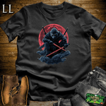 Blood Moon Gorilla Softstyle Tee Black | Gothic Gift Tee