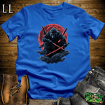 Blood Moon Gorilla Softstyle Tee Royal | Gothic Gift Tee